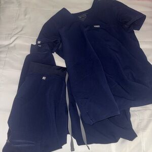 Figs Technical Collection scrub set, blue